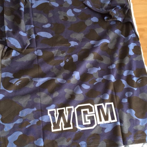 BAPE Blue T-Shirt BAPE Color - Picture 5 of 5